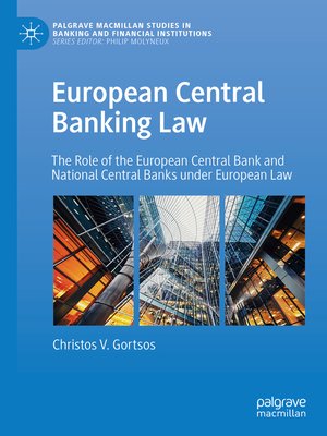 cover image of European Central Banking Law
